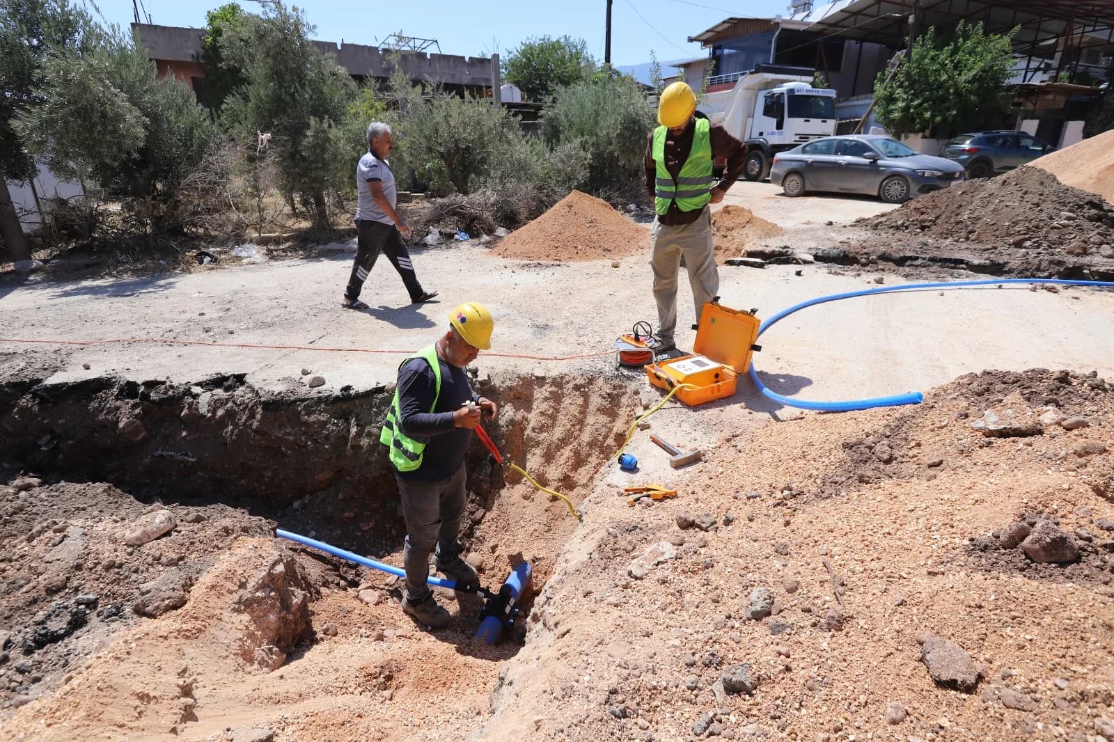 Kırıkhan'da İçme Suyu Ağı Yenileniyor
