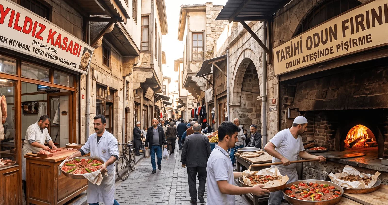 Kasap ile Fırın Arasındaki 50 Metre: Tepsi ve Kâğıt Kebabı
