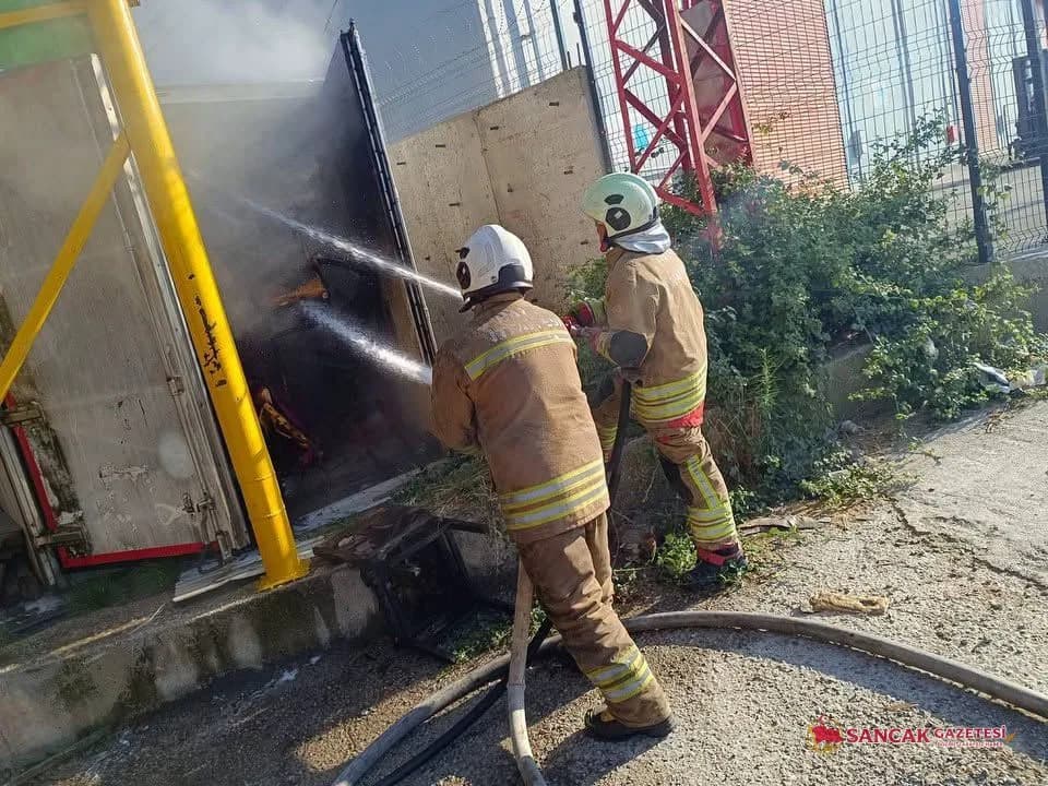 Dörtyol’da Narenciye Paketleme Fabrikasında Yangın