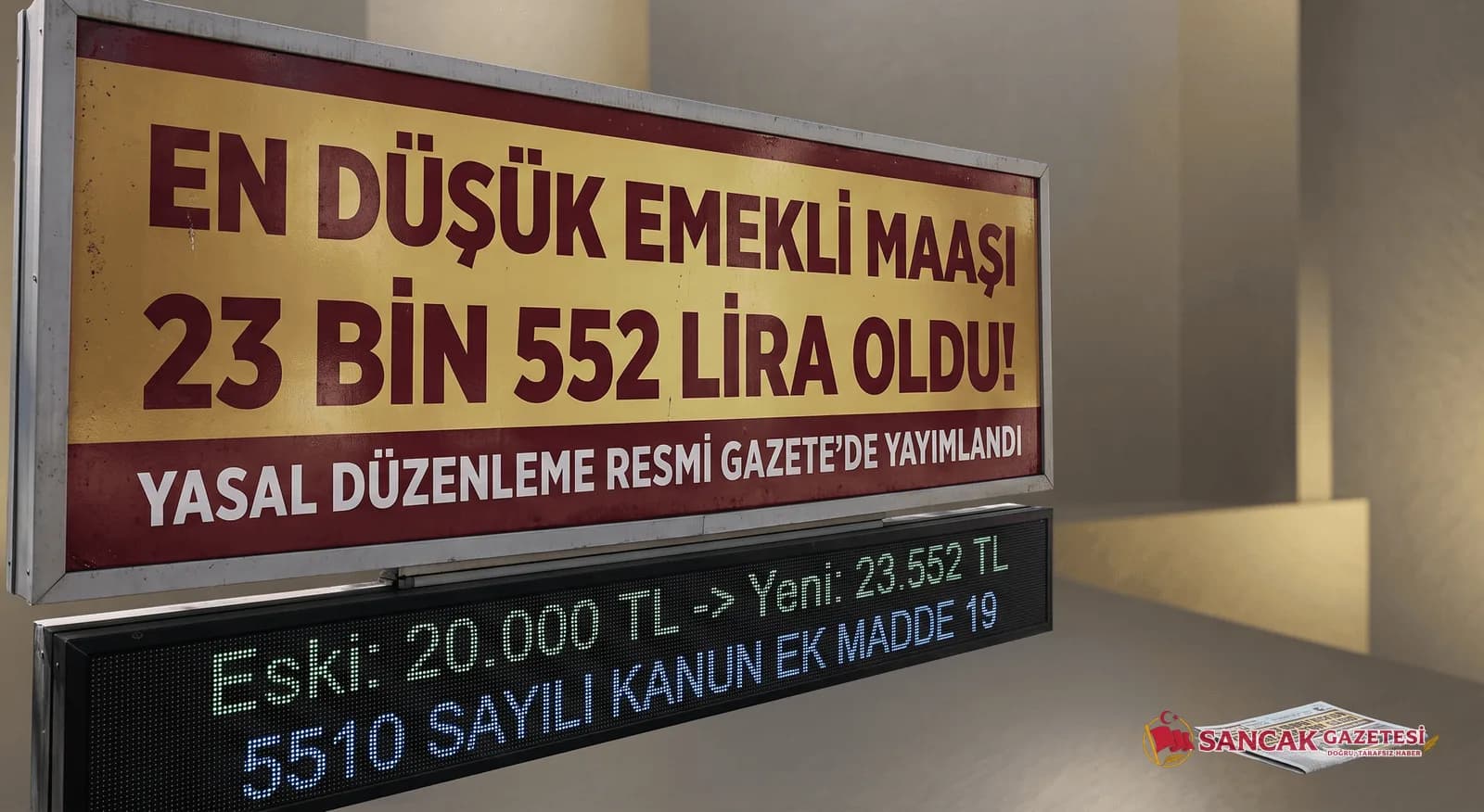 En Düşük Emekli Maaşında Yeni Dönem Başladı: Düzenleme Resmen Yürürlükte