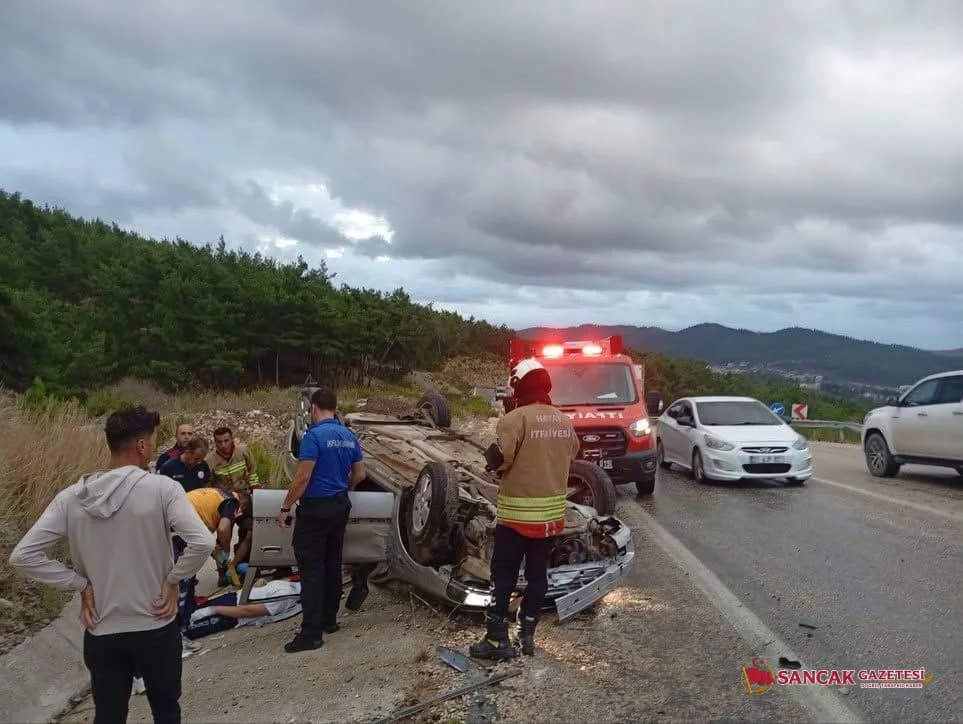 Yayladağı’ndaki Kazada HBB İtfaiyesi’nden Can Kurtaran Müdahale