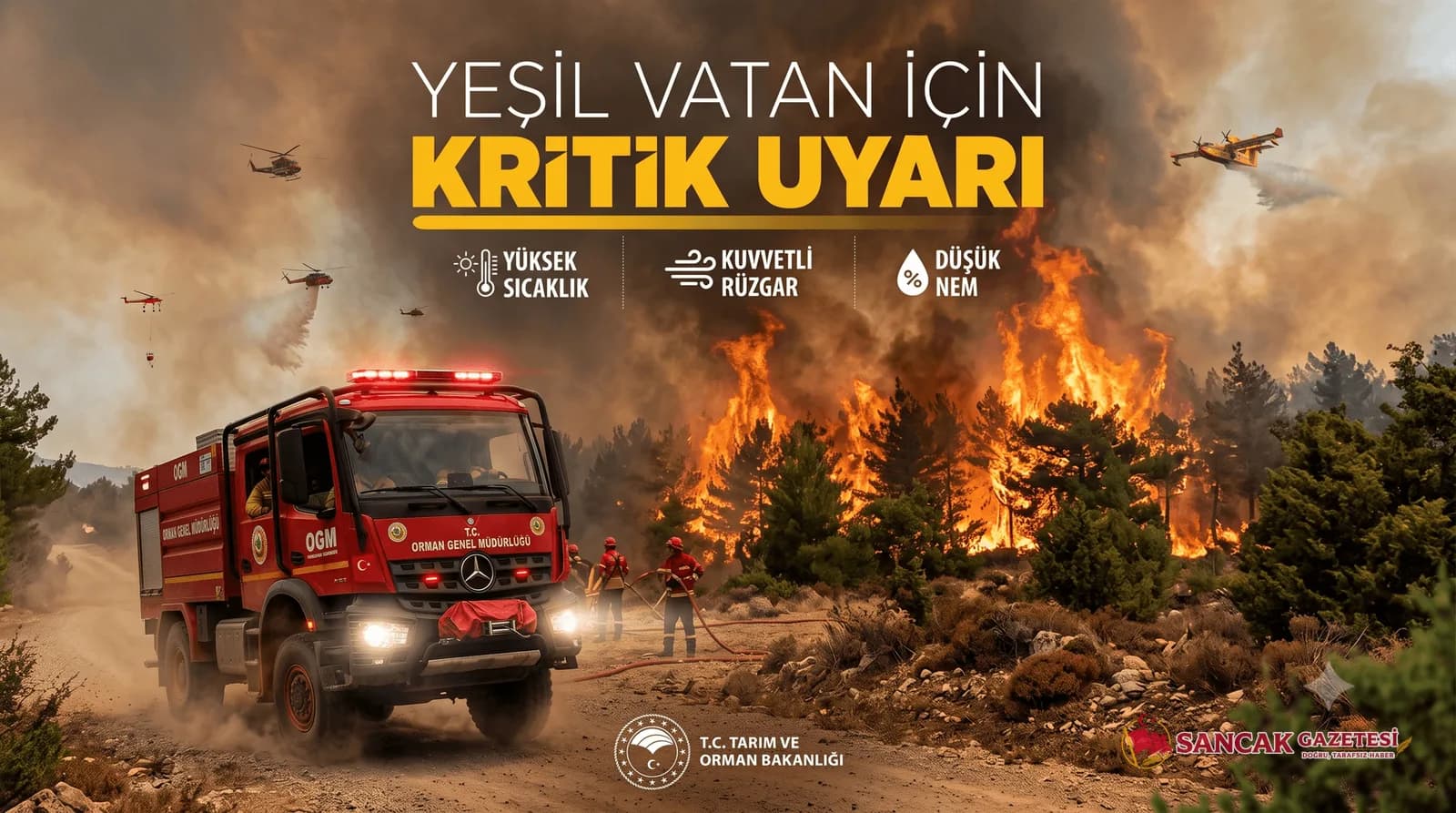 Yeşil Vatan İçin Kritik Uyarı: Kıyı Bölgelerimizde Şiddetli Rüzgâr Bekleniyor