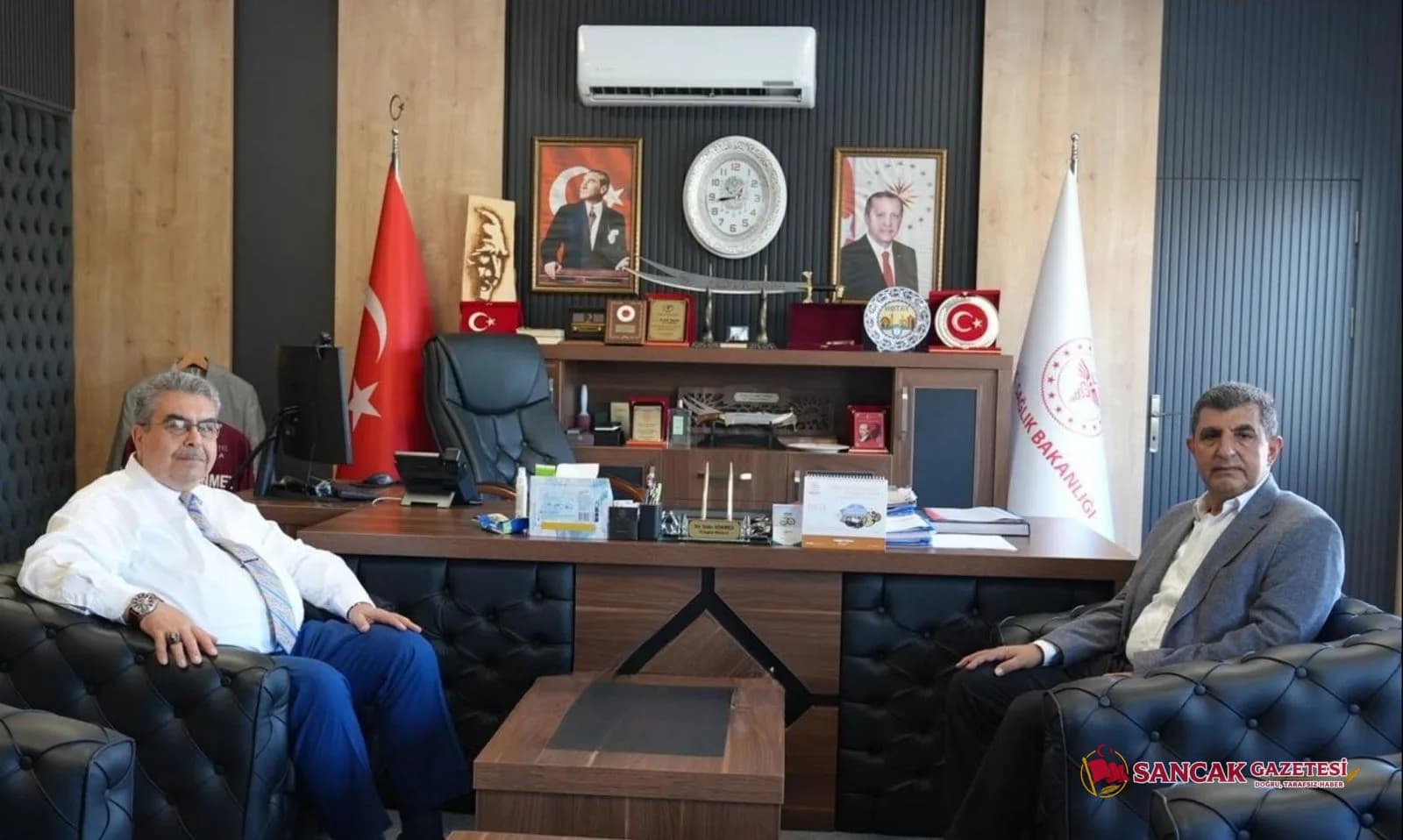 Hatay’da Sağlık Yatırımları Masaya Yatırıldı: AK Parti İl Başkanı Dr. Mustafa Erdoğan’dan İl Sağlık Müdürlüğü’ne Ziyaret